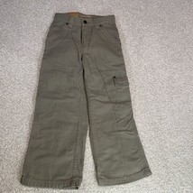 New With Tags Ruff Hewn Boys Size 8 Kids Khaki Carpenter Pants Adjustable Waist - £22.04 GBP