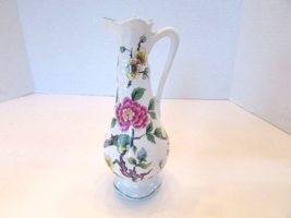 James Kent Ltd Pitcher Old Foley Chinese Rose Pattern England 6.25&quot;H - $184.92 MXN