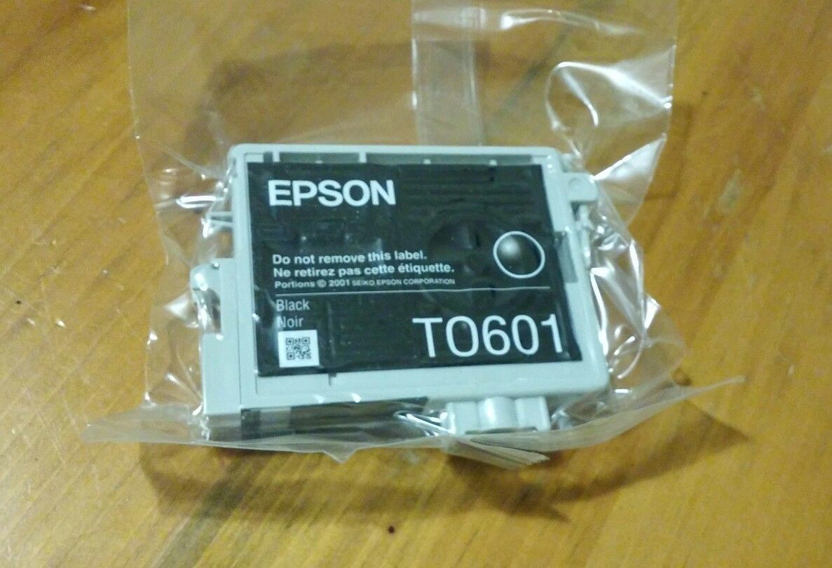 Epson T0601 BLACK ink printer c68 c88 cx7800 cx4800 cx3800 cx4200 cx5800f to601 - $52.42