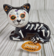 Halloween Mini Sugar Skull Cat Skeleton Salt Shaker Decoration Tabletop ... - $9.00