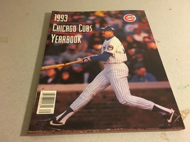 1993 Chicago Cubs MLB Baseball Yearbook - £10.23 GBP