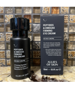 Allies of Skin Peptides &amp; Omegas Firming Eye Cream Brighten &amp; Depuff Ful... - $54.40