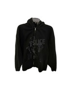  The Police Japanese Men&#39;s Black Full-Zip Hoodie Sweatshirt - Size L  - £46.08 GBP