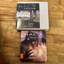 HALO Cryptum &amp; Silentum The Forerunner Saga Audiobook (Greg Bear CDs) Un... - $24.70