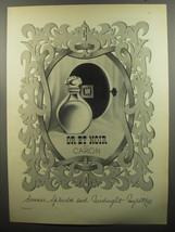 1951 Caron Or et Noir Perfume Ad - Sunrise splendor and Midnight Mystery - £14.45 GBP