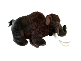 14&quot; Wild Republic The Ice Age Woolly Mammoth Plush Brown Stuffed Animal Toy - £11.83 GBP