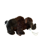 14&quot; Wild Republic The Ice Age Woolly Mammoth Plush Brown Stuffed Animal Toy - £11.62 GBP