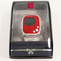 Totes Talking Pedometer For Her Collection Red Clear 2011 Walking Steps ... - £5.60 GBP