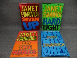 Stephanie Plum Book Lot 7 8 9 10 Seven Up Hard Eight To The Nines Ten Big Ones - £12.69 GBP