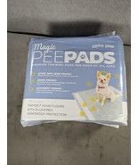 80 Alpha Paw Magic Pee Pads, Puppy and Dog Training Pads 22&quot;x23&quot; - £22.12 GBP