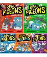 NEW! Real Pigeons Series 5 Books Hardcover Set [Hardcover] Andrew McDona... - $76.99