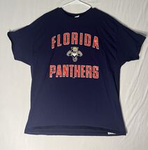 NWOT Hanes NHL Florida Panthers T Shirt Men’s Size XL Blue Shirt Sleeve ... - $14.01 CAD