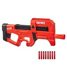 NERF Fortnite Compact SMG Motorized Blaster, Ultra Red Wrap Design, 8-Dart Inter - £44.09 GBP