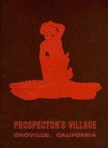 Prospector&#39;s Village Restaurant Menu Oroville California  Pretty Embossed Cover  - £51.46 GBP