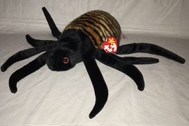 Ty B EAN Ie Buddy Spinner The Spider 1999, Retired & New Mwmt Plush 13” - $13.99