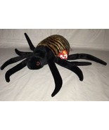 Ty BEANIE BUDDY SPINNER the SPIDER 1999, RETIRED &amp; NEW MWMT Plush 13” - £11.15 GBP