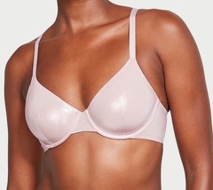 Victoria’s Secret Angelight Lightly Lined Shimmer Bra 36D Lilac - $36.59 CAD