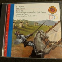 Strauss Don Quixote Yo-Yo Ma Boston Symphony Orchestra CD  1990 - £6.96 GBP
