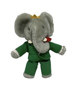 Vtg 1970&#39;s Eden Babar The Elephant Plush Stuffed Animal 11&quot; Tall Random ... - $11.40