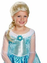 Disguise Licensed Disney Frozen Elsa Child Wig Halloween Costume Accessory 79354 - £10.22 GBP