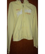 Hollister Women’s Yellow Hoodie Malibu California Sweatshirt Size Large ... - £6.31 GBP
