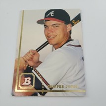 1994 Topps Chipper Jones #489 Bowman Atlanta Braves Baseball Card - £1.41 GBP