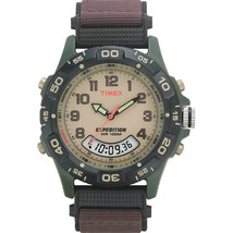 Timex Expedition Resin Combo Classic Analog Green/Black/Brown - £47.96 GBP