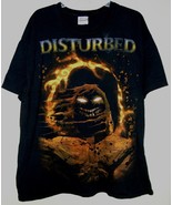 Disturbed Concert Tour T Shirt Vintage 2008 Bravado Size X-Large - $109.99