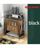 1Pc Stainless Steel Knife Holder Kitchen Rack Home Countertop Cutting Bo... - $760.08 MXN