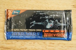 1994 Topps Widevision Sealed Pack Trading Cards STAR WARS Movie Tie In - £10.19 GBP