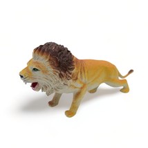 Ferocious Roaring Lion 9&quot; Long Plastic Figure - £7.98 GBP