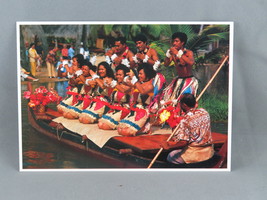 Vintage Postcard - Pageant of Polynesia Polynesian Cultural Center - Impact  - £11.99 GBP