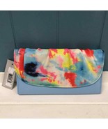 New NWT Authentic KENNETH COLE REACTION Tie Dye Multi Color Tri-Fold Blu... - $512.68 MXN