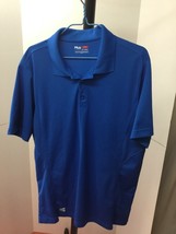 Men&#39;s Fila Sport Short Sleeve Polo Golf Shirt Size M Royal Blue - £7.75 GBP