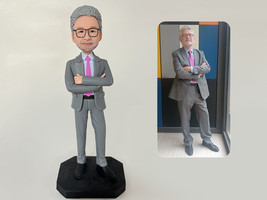 Custom Bobbleheads,Make Your Own Bobble Head,gift for father,gift for boss - $110.85 CAD - $138.60 CAD