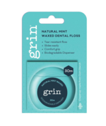 Grin Natural Mint Waxed Dental Floss 30m - $91.86 CAD