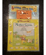Sing with Me Mother Goose Songbook and Cassette Random House 1988 New Ve... - £104.57 GBP