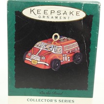 On the Road 1995 Hallmark Keepsake Miniature Ornament WEEL0 - £3.21 GBP