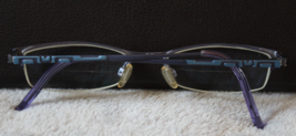 KliiK 196 253 Women&#39;s  Blue Purple Eyeglass Frames 48-17-135 - £21.92 GBP