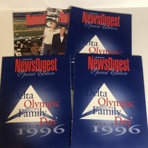 Vintage Delta News Digest Lot Of 5 Booklet 1996 - $12.86