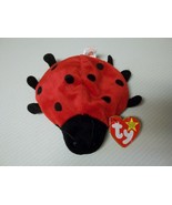TY Beanie Baby - Retired LUCKY Ladybug  9 DOTS TAG ERROR &amp; PVC Pellets - $19.35
