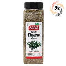 2x Pints Badia Thyme Leaves Seasoning | 8oz | Gluten Free! | No MSG! | Tomillo - £18.86 GBP