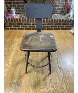 Inter-Royal Royal-Metal Industrial Seating Adjustable Stool Chair Archit... - $53.99