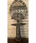 Vintage African Fertility Goddess Figure Hand Carved Wood  Statue 20” - $1,621.52 MXN