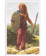 Belgium Illustration Card Our Glorys Historica Ltd Celtic Warrior Jean-L... - £3.88 GBP