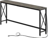 Rolanstar Console Table With 2 Outlets And 2 Usb Ports, 70&quot; Entryway, Fo... - $90.98
