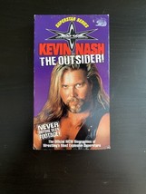 WCW - Kevin Nash: The Outsider (VHS, 1999) WWF WWE ECW NWA TNA AEW - £6.27 GBP