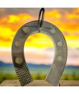 Vtg Clear Acrylic Lucky Horseshoe Keychain - $20.22 CAD