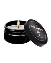 Kama Sutra Mini Massage Candle - 2 Oz I Fcking Love You - £13.58 GBP