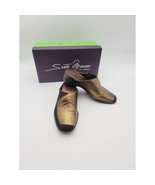Sesto Meucci Made in Italy Women&#39;s Light Brown Leather Mules Slip On US ... - €25,86 EUR